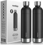 SodaStream Aarke Fles RVS 2-Pack | Tweedekansje OP=OP, Watersport en Boten, Ophalen of Verzenden, Nieuw, Kombuis en Sanitair