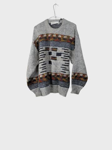 NOBRAND Truien Heren maat XL Grijs Vintage, Ophalen of Verzenden, Nieuw
