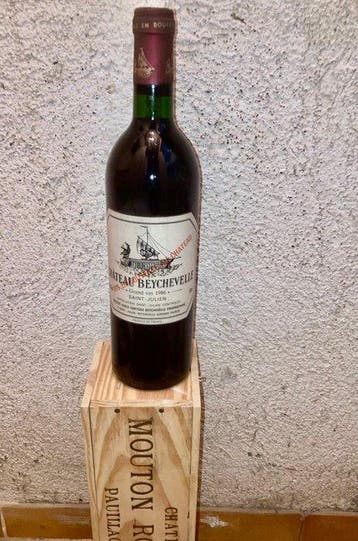 1986 Chateau Beychevelle - Bordeaux, Saint-Julien 4ème Grand, Verzamelen, Nieuw