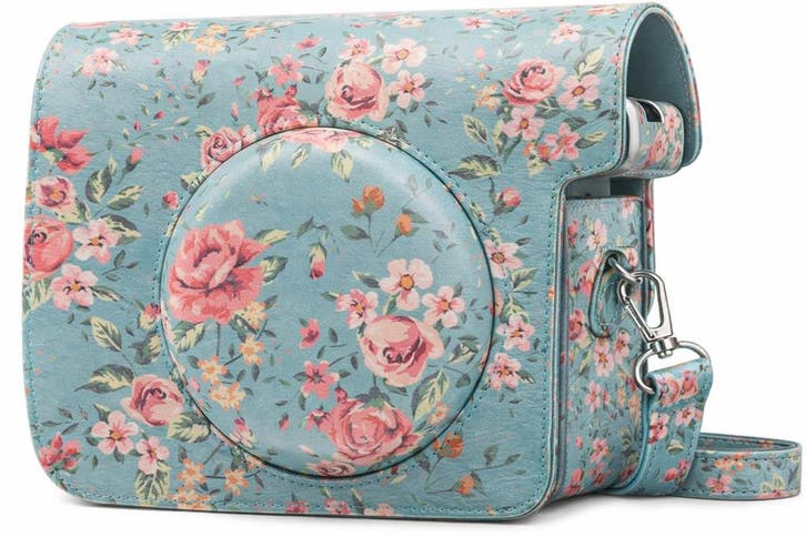 Case voor Instax Wide 300 - Bloemenprint, Audio, Tv en Foto, Fotografie | Fotostudio en Toebehoren, Zo goed als nieuw, Verzenden