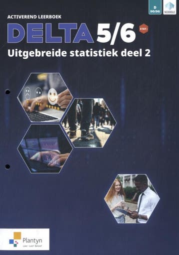 Delta 5/6 Uitgebreide statistiek & kansrekenen Activerend, Verzenden, Zo goed als nieuw, Ylke Van Dun