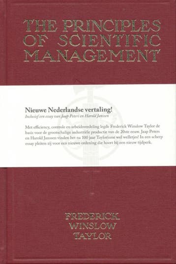 The Principles of Scientific Management - Nieuwe Nederlandse, Verzenden, Gelezen, Frederick Winslow Taylor