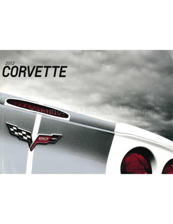 2013 CHEVROLET CORVETTE BROCHURE ENGELS (USA), Boeken, Auto's | Folders en Tijdschriften, Nieuw, Chevrolet, Author