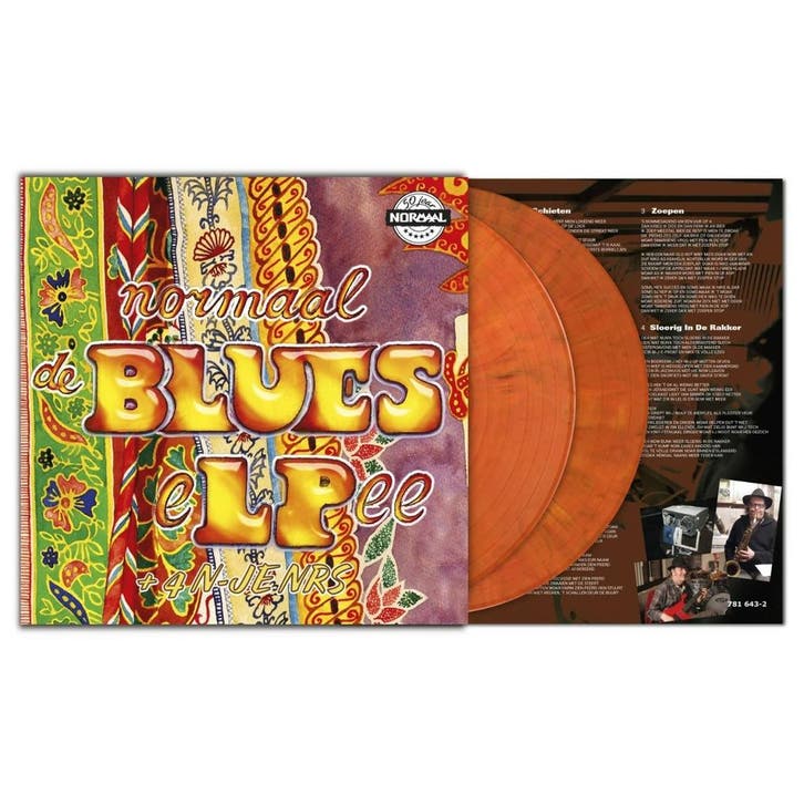 Normaal - De Blues Elpee - Coloured Vinyl - 2LP, Cd's en Dvd's, Vinyl | Overige Vinyl, Ophalen of Verzenden