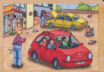 Puzzel Garage (5 lagen), Verzenden, Nieuw