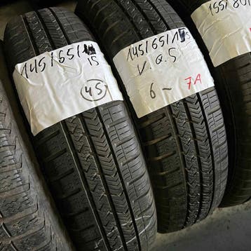 2 x Vredestein Quatrac 5 145-65-15 4 Seizoenbanden 6mm, Gebruikt, 15 inch, 145 mm, Ophalen of Verzenden