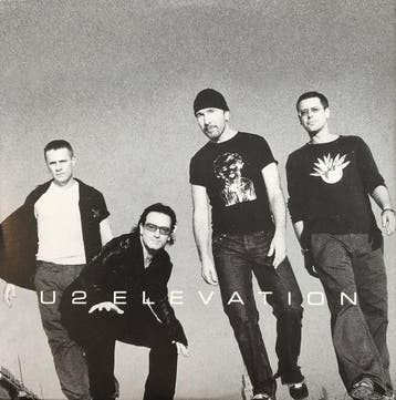 cd single card - U2 - Elevation, Verzenden, Zo goed als nieuw, Rock en Metal