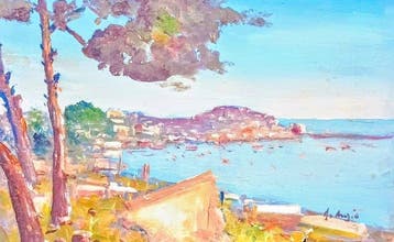 Italiaanse school (XX) - Paesaggio marino