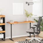 vidaXL Bureaublad rechthoekig 110x60x2,5 cm massief, Huis en Inrichting, Tafels | Eettafels, Verzenden, Nieuw