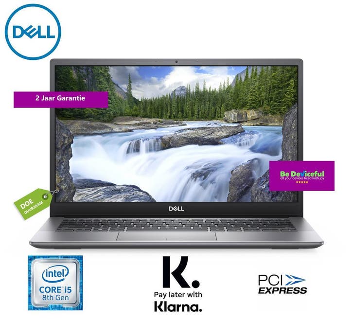 Refurbished Dell Latitude 3301 Volledig Gebruiksklaar!, Computers en Software, Windows Laptops, 3 tot 4 Ghz, SSD, 13 inch, Qwerty
