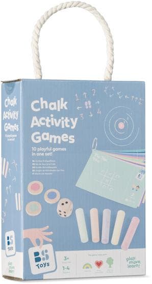 Actieve Krijtspelletjes - Kinderspel | BS - Buitenspeelgoed, Verzenden, Nieuw
