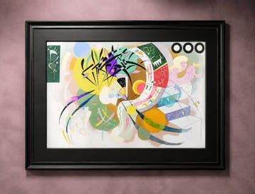 Wassily Kandinsky (1866-1944) (after) - Dominant Curve,
