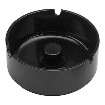 Terras Asbak | Zwart | Melamine | Ø125x50(h)mm WACA, Verzenden, Nieuw in verpakking