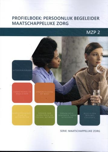 Profielboek persoonlijk begeleider maatschappe 9789400239449, Zo goed als nieuw