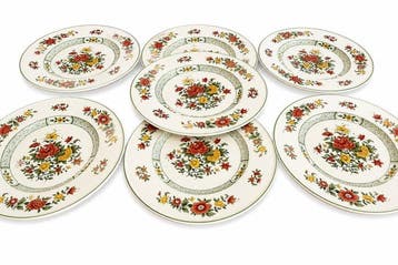 Villeroy & Boch - 7 Grandes Assiettes Luxe - Tafelservies
