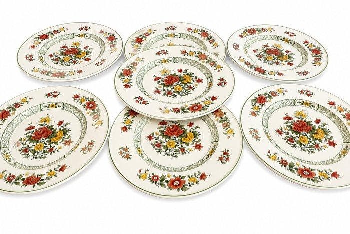 Villeroy & Boch - 7 Grandes Assiettes Luxe - Tafelservies, Antiek en Kunst, Antiek | Meubels | Tafels