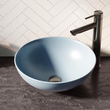 Brauer Bowl Waskom - Rond - 40 cm - Keramiek - Mat - Pastel, Ophalen of Verzenden, Nieuw