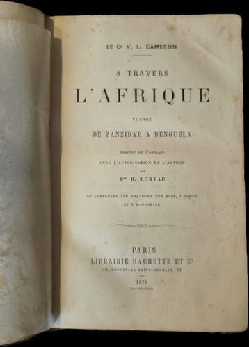 Verney Lovett Cameron (Commandant V. L. Cameron) - À travers
