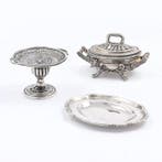Miniatuur servies - Beeldje (3) - .835 zilver, .925 zilver