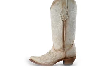 Corral Cowboy laarzen in maat 41 Beige, Beige, Zo goed als nieuw, Corral, Verzenden