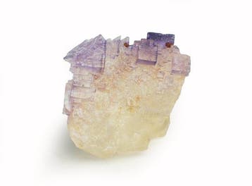 Cave-in-Rock fluoriet Kristallen op matrix - Hoogte: 37 mm -, Verzamelen, Mineralen en Fossielen