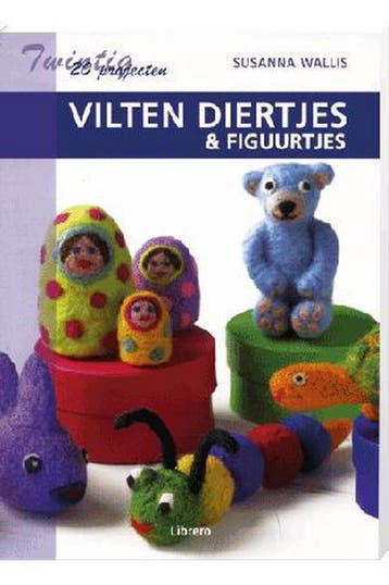 Vilten diertjes en figuurtjes - Susanna Wallis 9789089983121, Verzenden, Gelezen, Susanna Wallis
