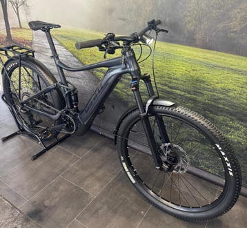 Giant Stance E+ EX Large – Elektrische Mountainbike | Fully, Zo goed als nieuw, 50 km per accu of meer, 55 tot 59 cm, Giant