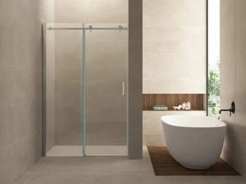 Wiesbaden Slide Nis Schuifdeur – 170 x 200 cm – Nano Helder, Ophalen of Verzenden, Nieuw, Chroom, Bad