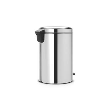 Brabantia Pedaalemmer newIcon 20 ltr - RVS, Huis en Inrichting, Woonaccessoires | Prullenbakken, Verzenden, Nieuw