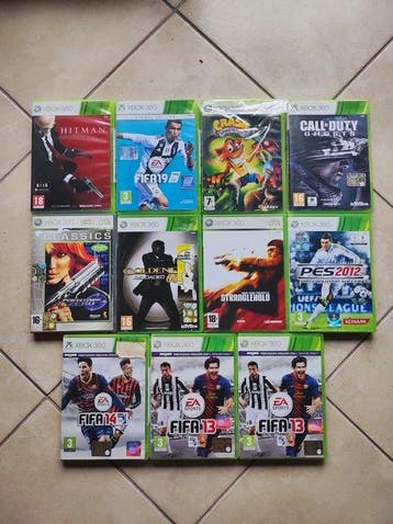 Microsoft - Xbox 360 - Lotto di 11 Videogiochi per Xbox 360, Spelcomputers en Games, Nieuw