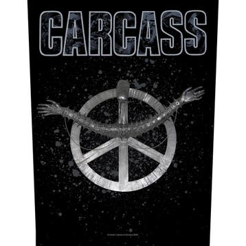 Carcass - Heartwork - Backpatch officiële merchandise, Ophalen of Verzenden, Nieuw, Kleding