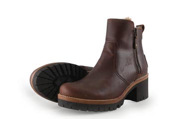 Panama Jack Enkellaarzen in maat 39 Cognac, Kleding | Dames, Schoenen, Overige kleuren, Verzenden, Lage of Enkellaarzen, Zo goed als nieuw