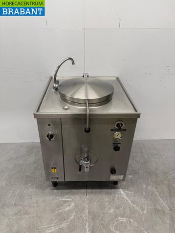 RVS Buderus Kookketel 40 liter 70 cm 400V Horeca, Ophalen of Verzenden, Gebruikt