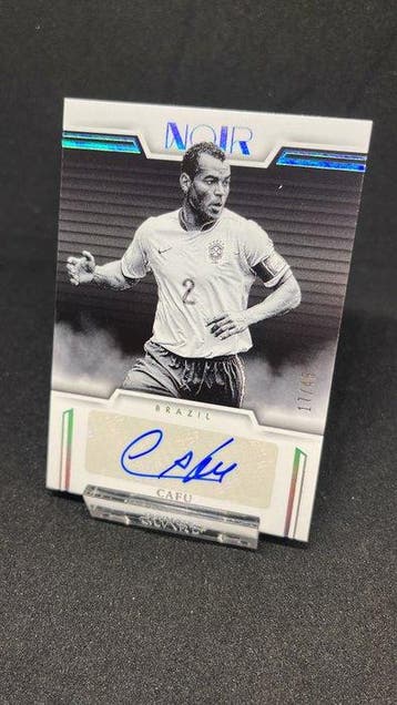 Panini Noir Cafu AN-CA Gesigneerde kaart, Serialized card,, Nieuw