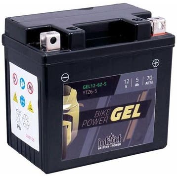Intact Bike-Power Gel Accu 12V 5Ah 113X70X105, Verzenden, Nieuw
