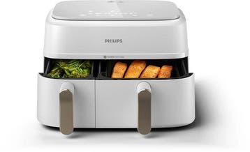 Philips 3000 series NA353/10 - Dual Basket Airfryer - 9L -, Witgoed en Apparatuur, Frituurpannen, Verzenden, Nieuw
