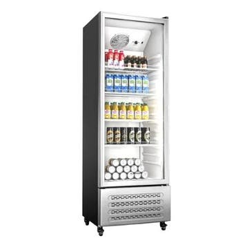GrandCooler 182cm 270L Horeca Koelkast Zilver | JouwKlimaatk, Ophalen of Verzenden, Nieuw in verpakking, Koelen en Vriezen