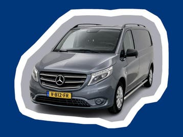 Mercedes-Benz Vito L2H1 | Financial Lease voor 255 p/mnd, Stof, Gebruikt, Euro 6, Overige carrosserieën