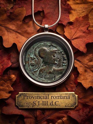 Oud-Romeins, Keizerrijk Brons Munthanger - Romeinse