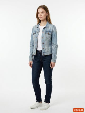 &JACKET Spijkerjassen Dames maat M Blauw Vintage, Ophalen of Verzenden, Nieuw