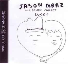 cd single - Jason Mraz And Colbie Caillat - Lucky, Verzenden, Zo goed als nieuw, Rock en Metal