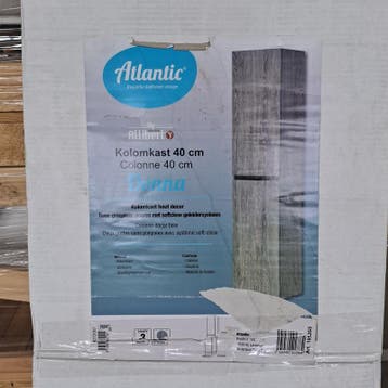 Kolomkast, Allibert, Donna | 40 cm, Hout Decor, Nieuw