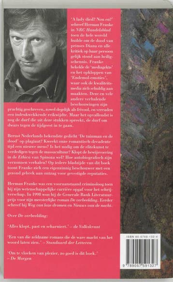 De tuinman en de dood van Diana 9789057591327 H. Franke, Boeken, Verzenden, Gelezen, H. Franke