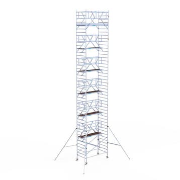 Rolsteiger Professional 135x250 14,2m werkhoogte vrijstaand, Verzenden, Nieuw, Rolsteiger of Kamersteiger, 2 tot 5 meter