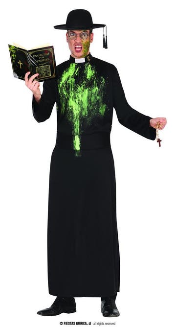 Priester kostuum The Exorcist, Verzenden, Nieuw, Feestartikel