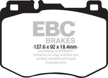 EBC 15-16 Mercedes-Benz C400 (W205) 3.0 Twin Turbo 4-Matic, Ophalen of Verzenden, Nieuw