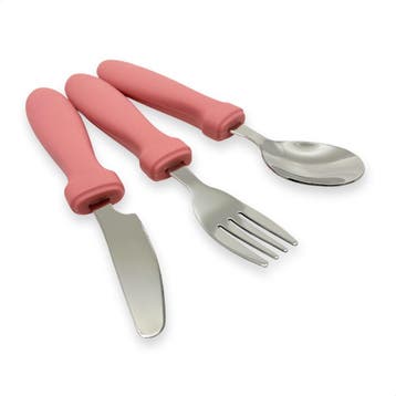 Smikkels siliconen kinderbestek set van €26,95 voor €13,48, Kinderen en Baby's, Speelgoed | Overig, Ophalen of Verzenden, Nieuw