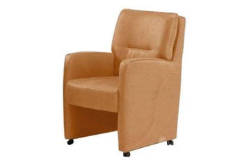 Eetkamerstoel Cosy - eetkamerstoelen - Beige, Nieuw, Stof
