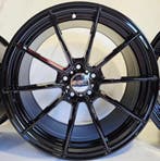 18 inch 5x108 Velgen Finer JT122 Gloss Black Red Coating, Auto-onderdelen, Banden en Velgen, Ophalen of Verzenden, Nieuw