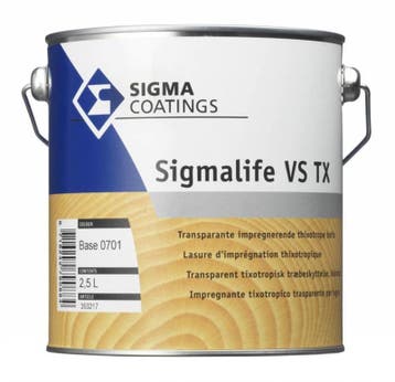 Sigmalife VS TX - Kleurloos - 2 maal 5 liter - IMPREGNERE..., Ophalen of Verzenden, Nieuw, Overige kleuren, Beits